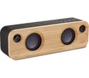 HOUSE OF MARLEY Get Together Mini Bluetooth Wireless Portable Speaker - Wood & Black thumbnail 1
