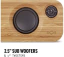HOUSE OF MARLEY Get Together Mini Bluetooth Wireless Portable Speaker - Wood & Black thumbnail 3