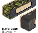 HOUSE OF MARLEY Get Together Mini Bluetooth Wireless Portable Speaker - Wood & Black thumbnail 6