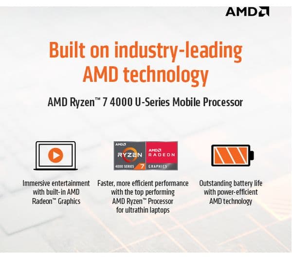 LENOVO IdeaPad Flex 5 14" 2 in 1 Laptop - AMD Ryzen 7, 512 GB SSD, Grey - Image 3