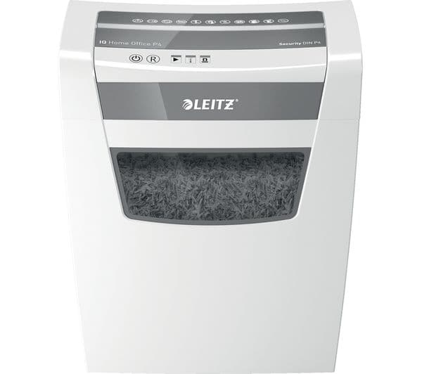 LEITZ IQ Home Office Cross Cut Paper Shredder - Image 2