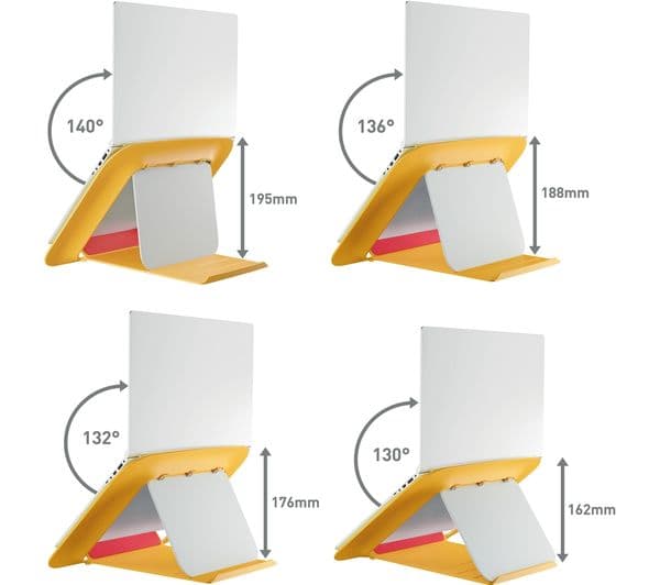 Leitz Ergo Cosy Laptop Stand Yellow - Image 5