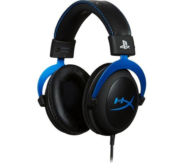 HYPERX Cloud PS4 & PS5 Gaming Headset - Black & Blue - Image 5