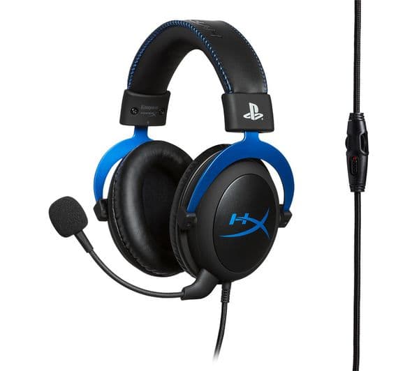 HYPERX Cloud PS4 & PS5 Gaming Headset - Black & Blue - Image 6