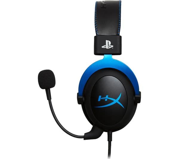 HYPERX Cloud PS4 & PS5 Gaming Headset - Black & Blue - Image 8