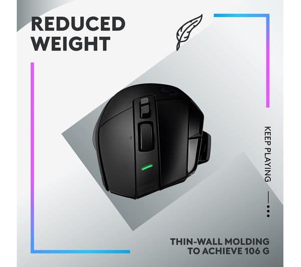 Logitech G502 X Plus Lightspeed Wireless Gaming Mouse Black - Image 8