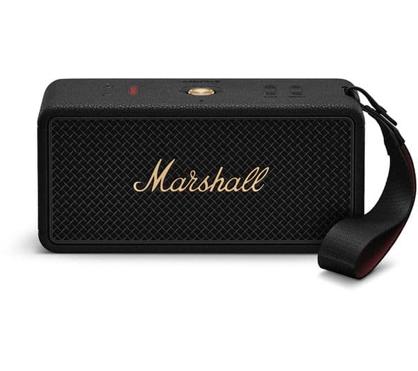 MARSHALL Willen Portable Bluetooth Speaker - Black & Brass - Image 5