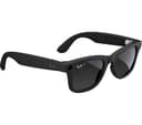 Ray-Ban Meta Wayfarer Large Glasses - Matte Black, Polarized Gradient Graphite thumbnail 2