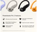 Beats Powerbeats Pro 2 Wireless Bluetooth Noise-Cancelling Sports Earbuds - Jet Black thumbnail 2