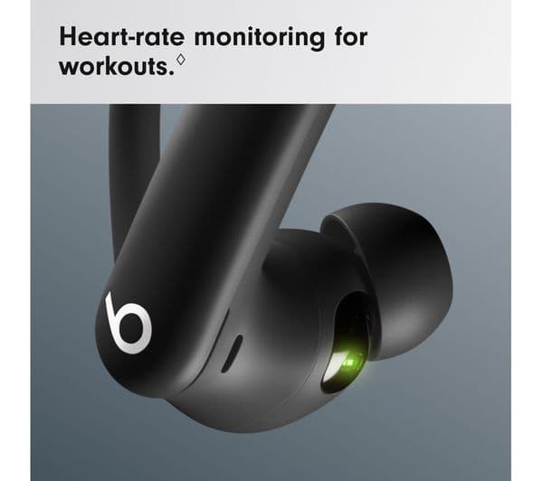 Beats Powerbeats Pro 2 Wireless Bluetooth Noise-Cancelling Sports Earbuds - Jet Black - Image 4