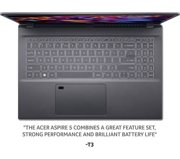 Acer Aspire 5 15.6" Laptop - Intel® Core™ i7, 1 TB SSD, Grey - Image 3