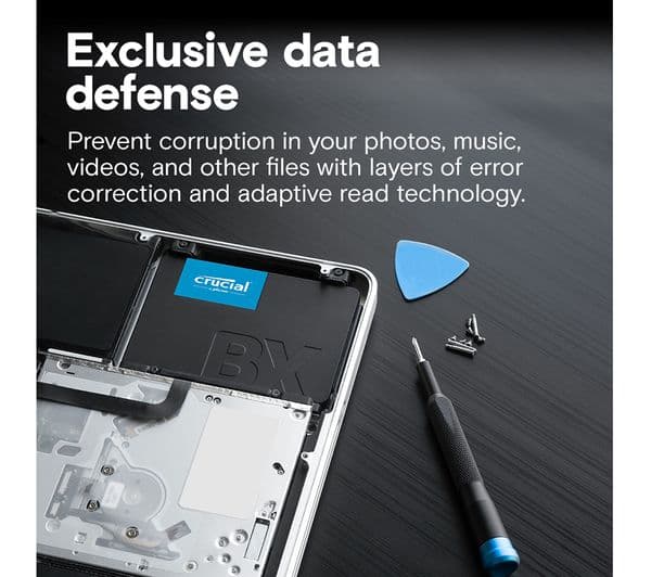 Crucial BX500 240GB 2.5 Inch SATA Internal SSD Up to 540MB/s 3D NAND - Image 3