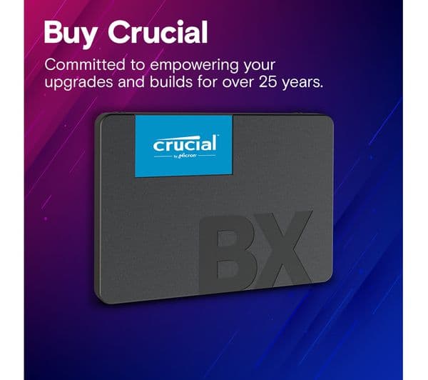 Crucial BX500 240GB 2.5 Inch SATA Internal SSD Up to 540MB/s 3D NAND - Image 5
