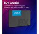 Crucial BX500 240GB 2.5 Inch SATA Internal SSD Up to 540MB/s 3D NAND thumbnail 5