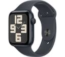 Apple Watch SE 2nd Gen Smartwatch 44mm Midnight Aluminium Midnight Sport Band S/M thumbnail 1