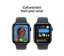 Apple Watch SE 2nd Gen Smartwatch 44mm Midnight Aluminium Midnight Sport Band S/M thumbnail 4