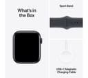 Apple Watch SE 2nd Gen Smartwatch 44mm Midnight Aluminium Midnight Sport Band S/M thumbnail 7