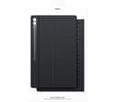 Samsung Galaxy Tab S10 Ultra S9 Ultra AI Book Cover Keyboard Slim - Black thumbnail 8
