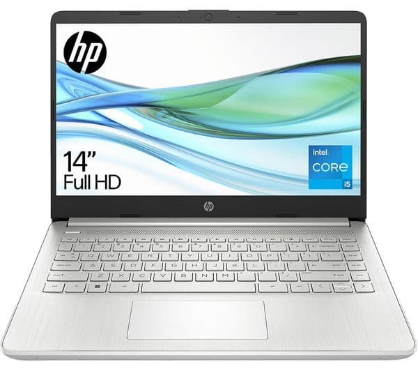 HP 14s-dq5500sa 14" Laptop - Intel Core i5, 256 GB SSD, Silver - Image 1