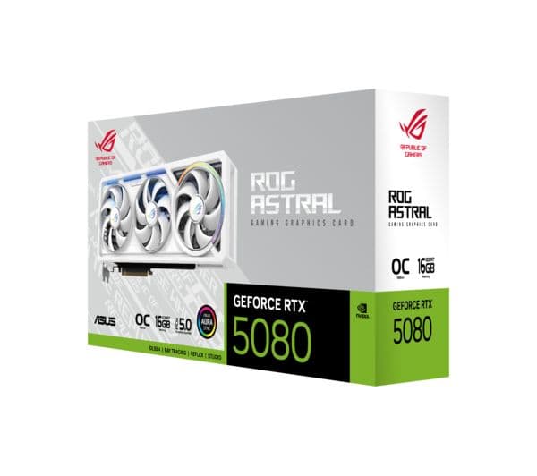 ASUS GeForce RTX 5080 16 GB ROG Astral Graphics Card - White - Image 7
