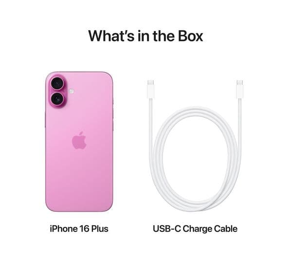 Apple iPhone 16 Plus - 128 GB, Pink - Image 2