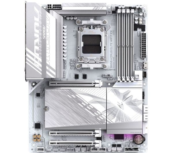 GIGABYTE Aorus Elite Wi-Fi7 ICE B850 AM5 Motherboard - Image 3