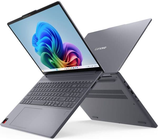 Lenovo IdeaPad Slim 3 15.3" Laptop, Copilot+ PC - Snapdragon X, 256 GB SSD, Luna Grey - Image 4