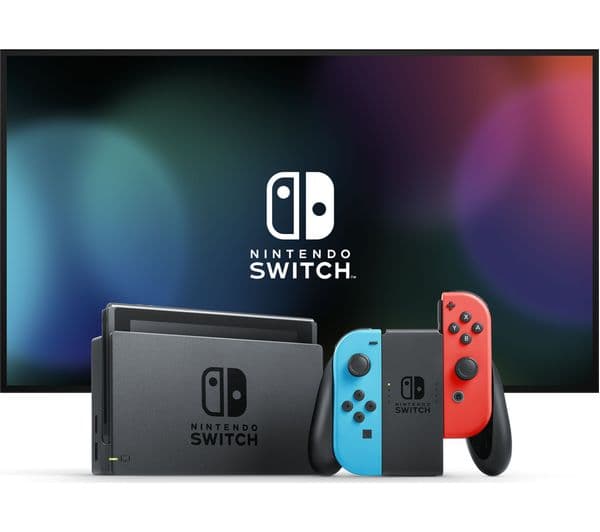 Nintendo Switch Neon Red & Blue - Image 10