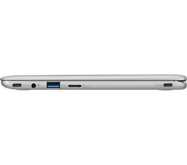 ASUS C101 10.1" 2 in 1 Chromebook - 16 GB eMMC, Silver - Image 9