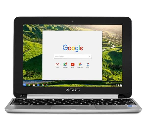 ASUS C101 10.1" 2 in 1 Chromebook - 16 GB eMMC, Silver - Image 2