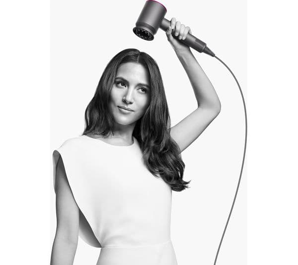 DYSON Supersonic Hair Dryer - Iron & Fuchsia - Image 5