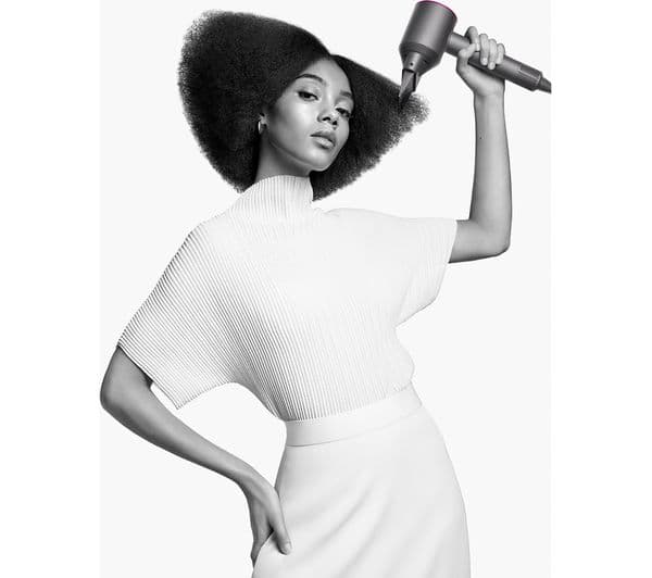 DYSON Supersonic Hair Dryer - Iron & Fuchsia - Image 6