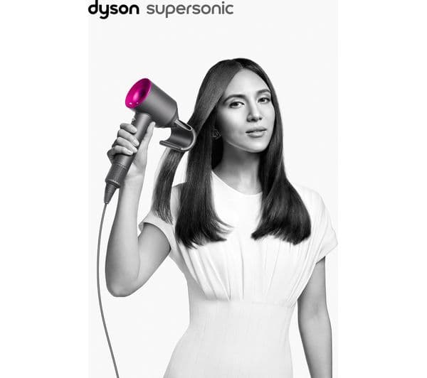 DYSON Supersonic Hair Dryer - Iron & Fuchsia - Image 7