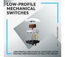LOGITECH G815 Mechanical Gaming Keyboard - White thumbnail 3