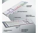 LOGITECH G815 Mechanical Gaming Keyboard - White thumbnail 5