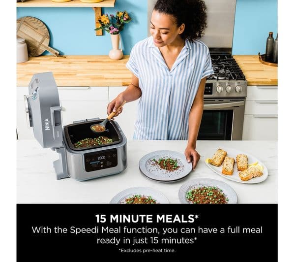 Ninja Speedi ON400UK 10-in-1 Rapid Cooker & Air Fryer - Grey - Image 4