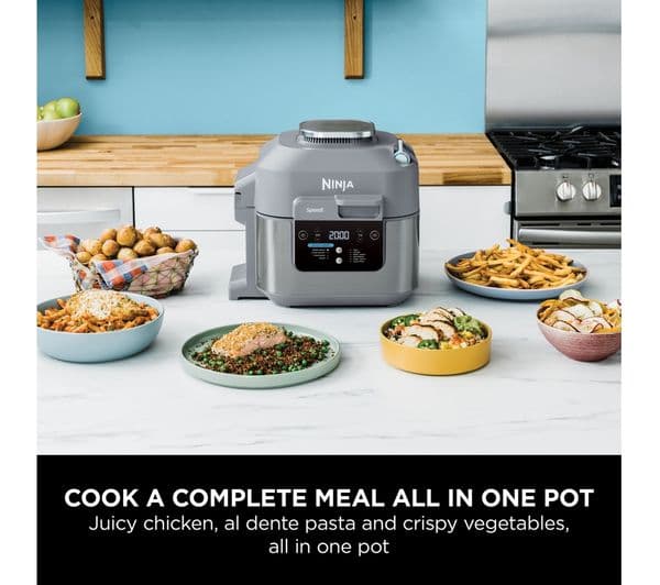 Ninja Speedi ON400UK 10-in-1 Rapid Cooker & Air Fryer - Grey - Image 5