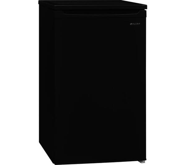 SHARP SJ-UE080M4B-EN Undercounter Fridge - Black - Image 2