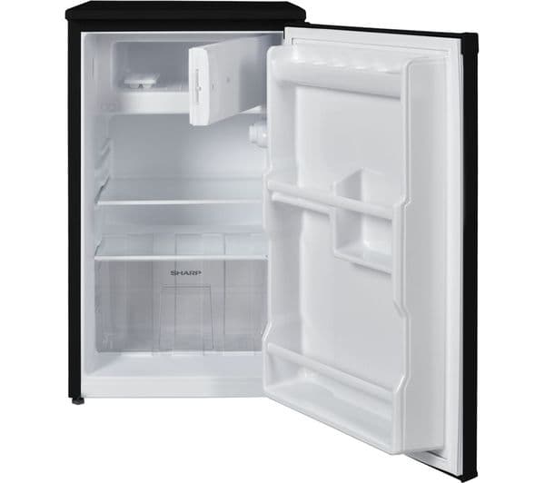 SHARP SJ-UE080M4B-EN Undercounter Fridge - Black - Image 3