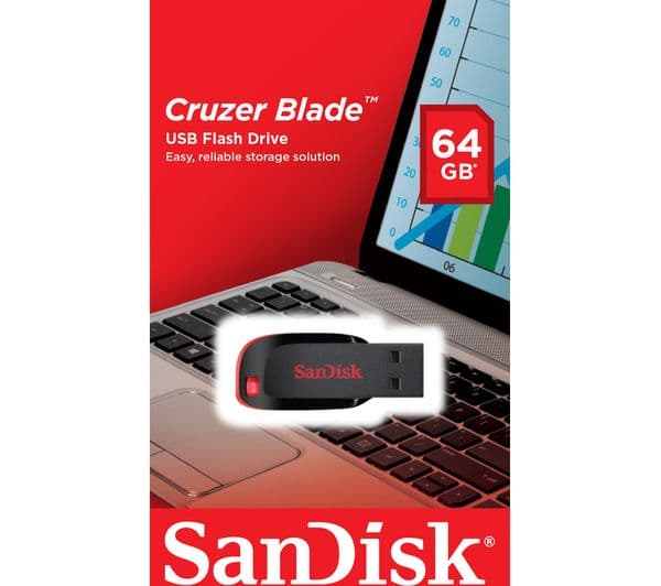 SanDisk Cruzer Blade 64GB USB 2.0 - Image 4