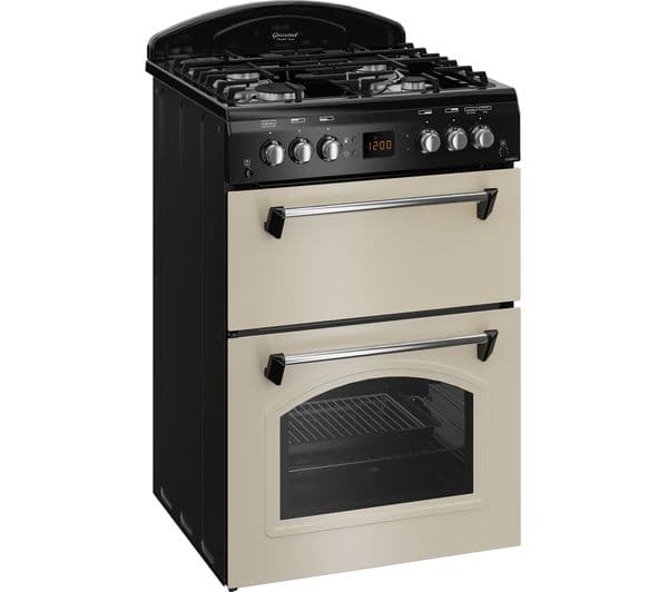 LEISURE CLA60GAC 60 cm Gas Cooker - Cream & Black - Image 2