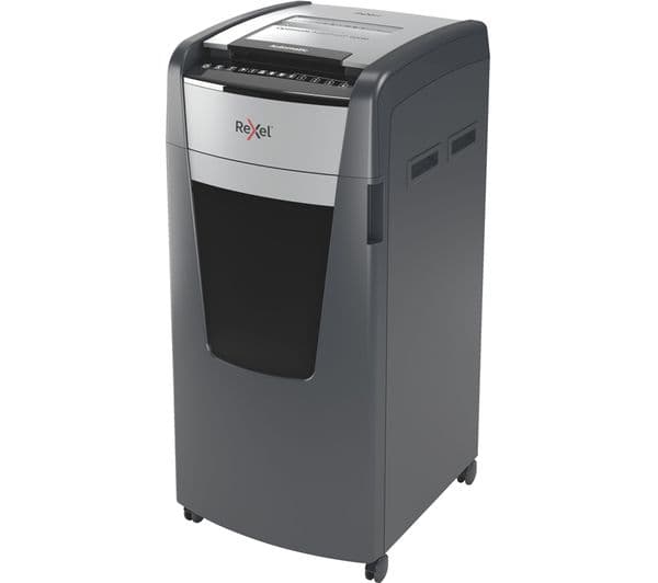 REXEL Optimum AutoFeed+ 600M Micro Cut Paper Shredder - Image 9