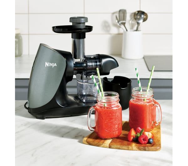 Ninja Cold Press JC100UK Juicer - Black & Grey - Image 2