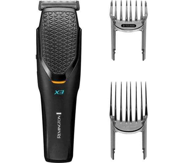 REMINGTON Power-X X3 HC3000 Hair Clipper - Black - Image 1