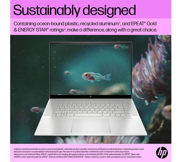 HP ENVY 16-h0000na 16" Laptop - Intel® Core™ i7, 1 TB SSD, Silver - Image 4