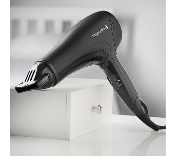 REMINGTON Power Dry D3010 Hair Dryer - Black - Image 4
