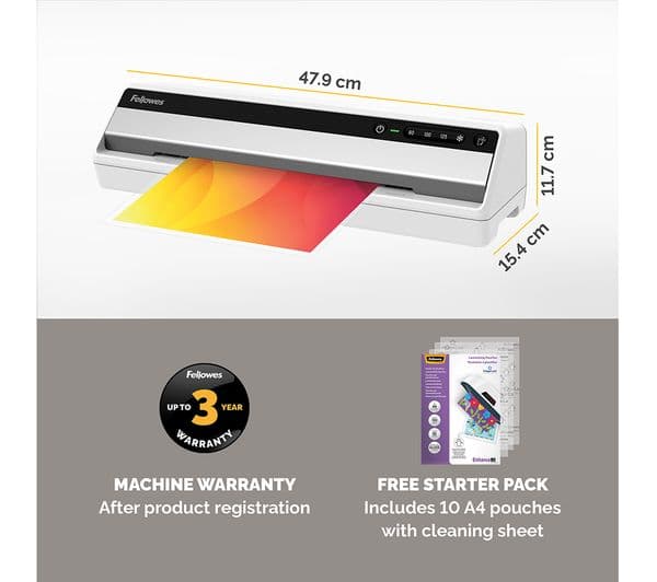 FELLOWES Saturn A3 Laminator - Image 9