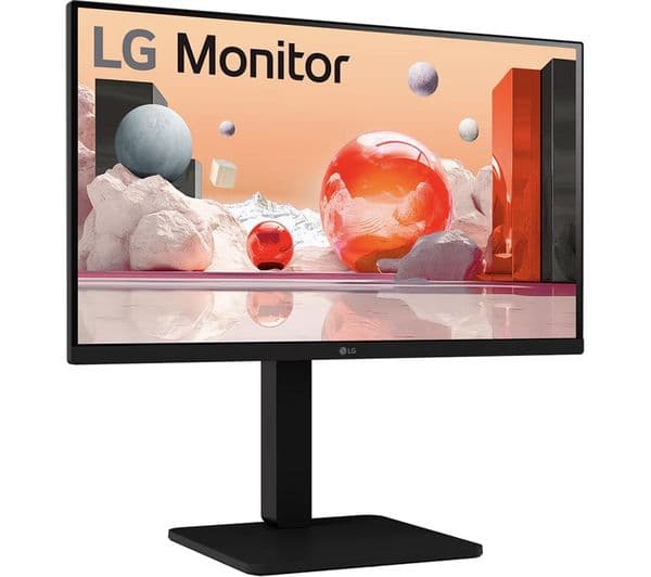 LG 24BA450-B Full HD 24" LED Monitor - Black - Image 2