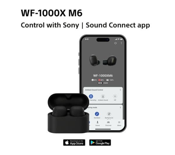 Sony WF-1000XM6 Black - Image 9