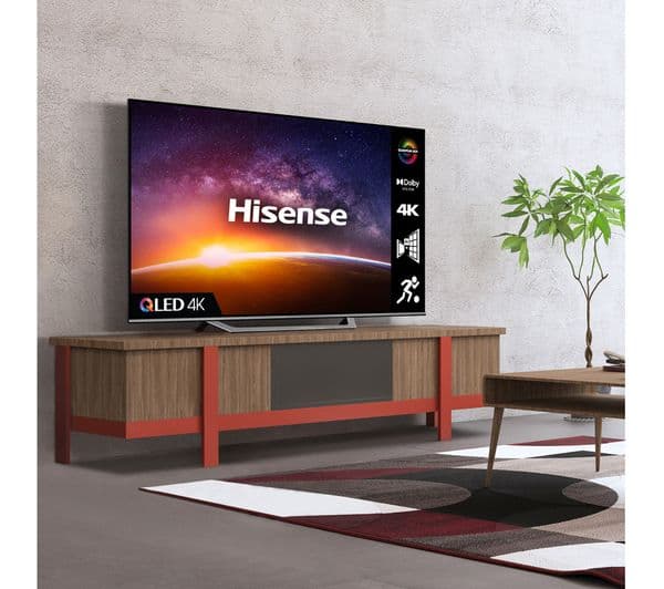 HISENSE 55A7GQTUK 55" Smart 4K Ultra HD HDR QLED TV with Alexa & Google Assistant - Image 8